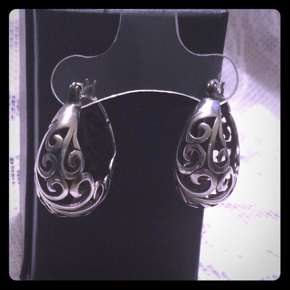 Sterling Silver Hoop Earrings
